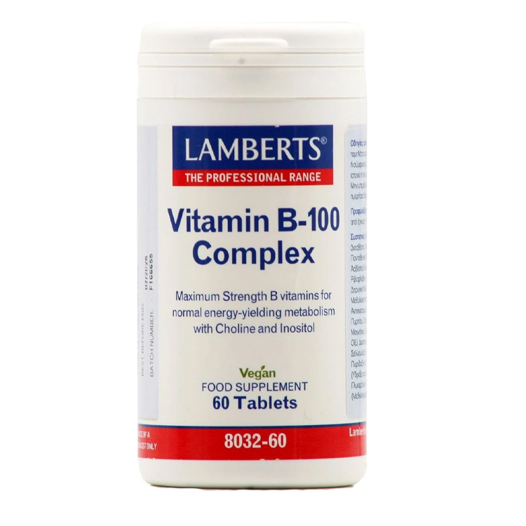 Lamberts Vitamin B 100 Complex 60 tabs